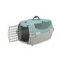 Trixie Capri 1 Transportín para Gatos y Perros Pequeños, Talla XS, 32 x 31 x 48 cm, Gris Claro / Salvia