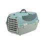 Trixie Capri 1 Transportín para Gatos y Perros Pequeños, Talla XS, 32 x 31 x 48 cm, Gris Claro / Salvia