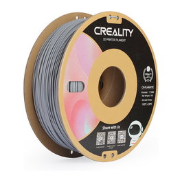Creality 3301010299 PLA 1,75 mm Mate Gris 1 kg Filamento para Impresora 3D, Compatible con Creality 3D, 31000 kPa Resistencia
