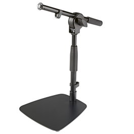 K&M 25995 Soporte para Micrófono de Mesa o Suelo, Negro