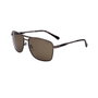 Polaroid 2136/G/S/X Gafas de Sol Hombre Rectangulares Acero Inoxidable 61mm 61 mm Polarizadas