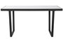 DKD Home Decor Mesa de Comedor de Metal y Cerámica Negro