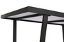 DKD Home Decor Mesa de Comedor de Metal y Cerámica Negro