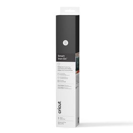 Cricut 2011972 Vinilo de Termotransferencia Liso Negro Rollo 330x2700mm 1 Hoja