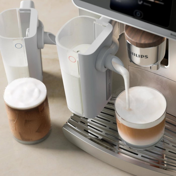 Philips EP8757/20 Cafè Aromis Series 8000 - Máquina de café automática, color plata