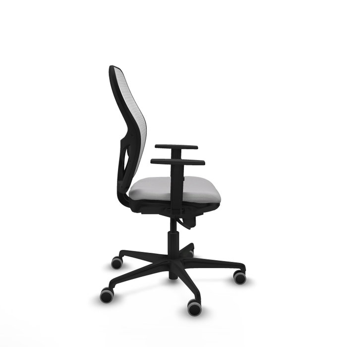 PIQUERAS Y CRESPO Silla de oficina Jorquera Gris claro y Blanco