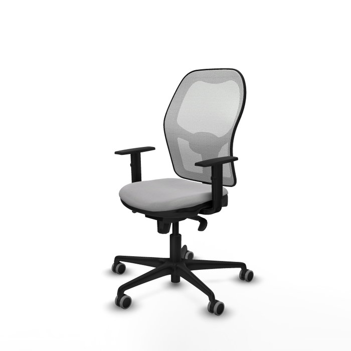 PIQUERAS Y CRESPO Silla de oficina Jorquera Gris claro y Blanco