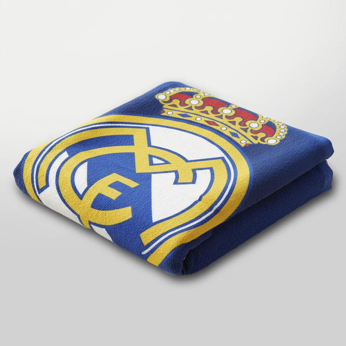 Cerdá Toalla Microfibra Real Madrid 70x140 cm Azul