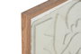 DKD Home Decor Cuadro Cristal Abstracto Beige Surtido de 2 Unidades