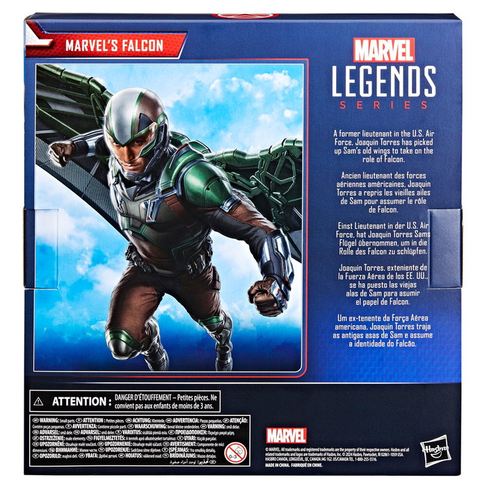 HASBRO Figura Falcon Brave New World Capitán América Marvel 15cm Articulada con Accesorios