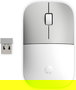 HP Ratón Inalámbrico Z3700 Ceramic Blanco, RF 2.4 GHz, Óptico 1200 DPI, Ambidextro, 16 Meses Batería, Compatible con Windows, Mac, Chrome OS