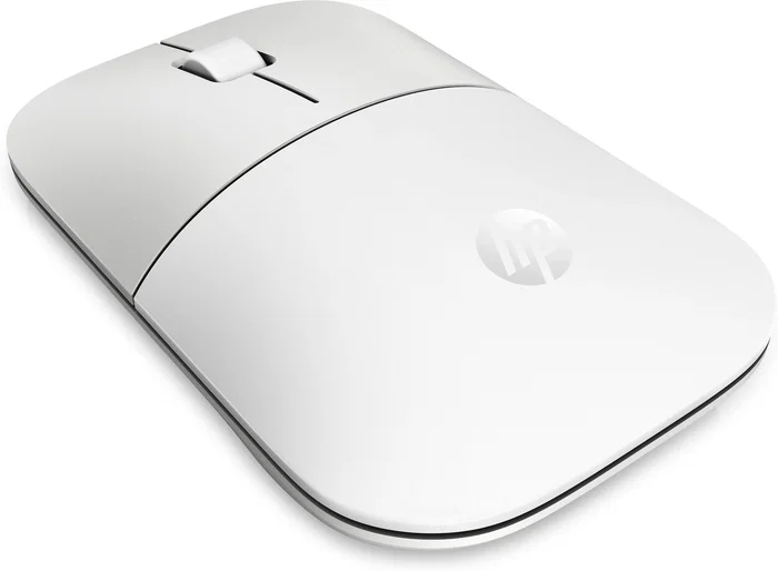 HP Ratón Inalámbrico Z3700 Ceramic Blanco, RF 2.4 GHz, Óptico 1200 DPI, Ambidextro, 16 Meses Batería, Compatible con Windows, Mac, Chrome OS