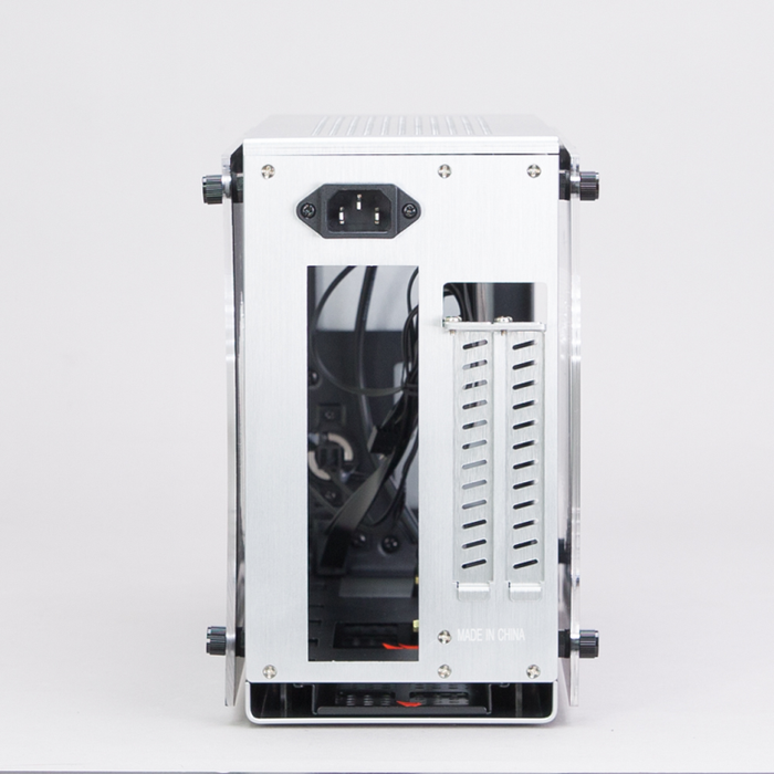 Zalman M2 Mini-Silver Caja Mini Tower para PC Plata compatible con Mini-ITX