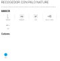 PLASTIKEN Recogedor con palo Nature 6800CR-AZU Azul
