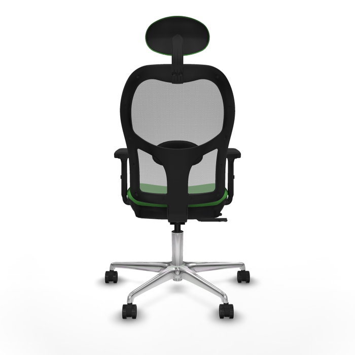 PIQUERAS Y CRESPO Silla de oficina Jorquera Verde y Gris con Mecanismo Sincro/Traslack PIQUERAS Y CRESPO Silla de oficina Jorquera Verde y Gris con Mecanismo Sincro/Traslack