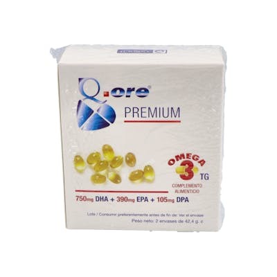 ANROCH Premium Omega 3 120 Perlas para Colesterol, Corazón, Memoria y Visión con DHA y EPA ANROCH Premium Omega 3 120 Perlas para Colesterol, Corazón, Memoria y Visión con DHA y EPA