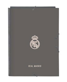 Carpeta Portafolios Real Madrid C.F. Gris A4