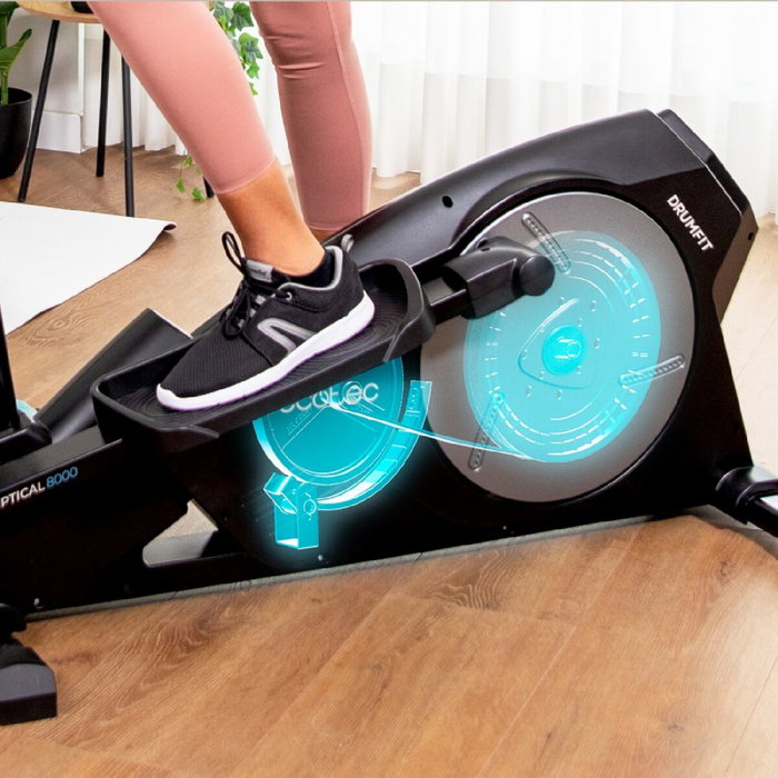 Bicicleta Elíptica Cecotec Drumfit Elliptical 8000 Magno
