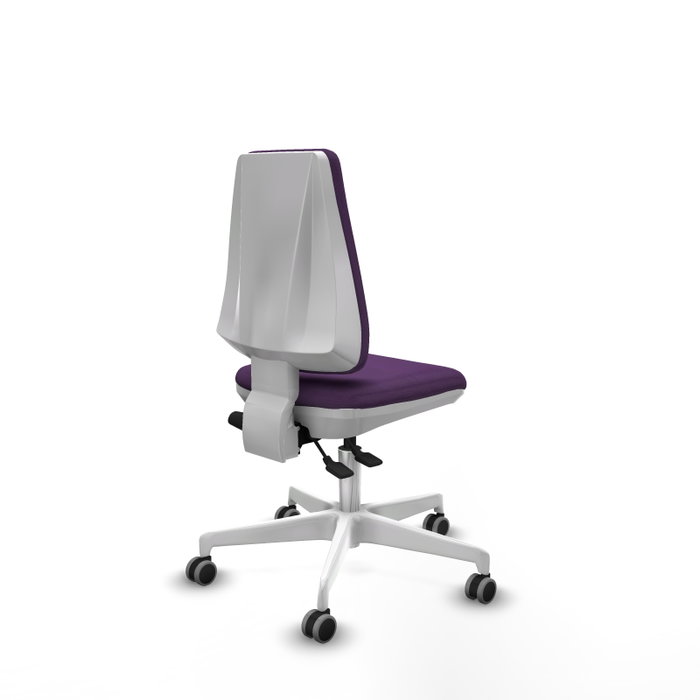 PIQUERAS Y CRESPO Silla de oficina Elche Morada sin brazos PIQUERAS Y CRESPO Silla de oficina Elche Morada sin brazos