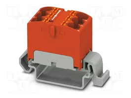 PHOENIX CONTACT PTFIX 6X4-NS35A RD Conector de carril rojo