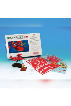 Fine Kit de modelo Savoia S.21F Versión 2 y figura Porco Rosso 1/72