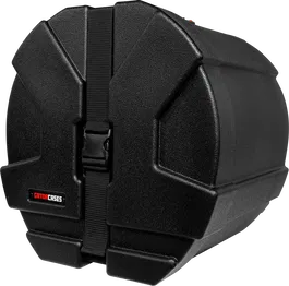 Gator Estuche Para Tom Base 14" X 14" Gator - Plástico Moldeado, Terciopelo Interior