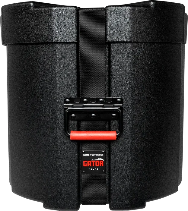 Gator Estuche Para Tom Base 14" X 14" Gator - Plástico Moldeado, Terciopelo Interior Gator Estuche Para Tom Base 14" X 14" Gator - Plástico Moldeado, Terciopelo Interior