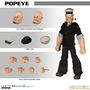 Mezco Toyz One:12 Collective Figura de Acción Popeye - Figura Articulada de 15.5 cm con Accesorios Intercambiables