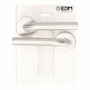 Edm Juego de roseta modelo 575 de acero inoxidable, ø53 mm