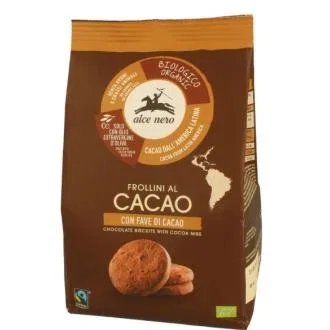 Alce Nero Galletas Cacao Habas Cacao 250 Gr Bio