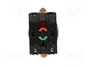 PROMET Interruptor de presión NEF30 30mm 24V Blanco NC + NA