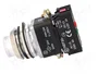 PROMET Interruptor de presión NEF30 30mm 24V Blanco NC + NA