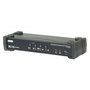 ATEN CS1924M KVM Switch DisplayPort 4K MST, 4 Puertos USB 3.0, Control para 4 Ordenadores, 4096x2160@60Hz, Incluye Cables