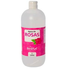 HERDIBEL Agua de Rosas 1Lt Limpieza Facial Suave Apto Veganos
