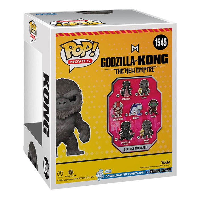 Funko Kong Godzilla vs Kong 2 Oversized POP! Vinyl Figura 15 cm Funko Kong Godzilla vs Kong 2 Oversized POP! Vinyl Figura 15 cm