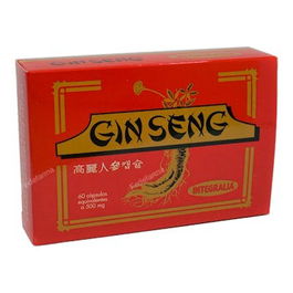 INTEGRALIA Ginseng Coreano 500 mg, 60 Cápsulas. Aporta energía y vitalidad al organismo.