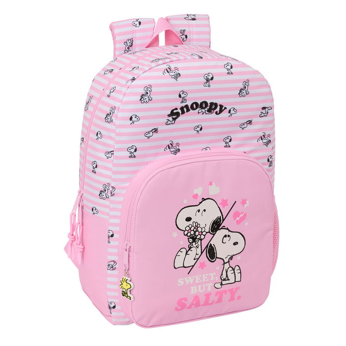 Safta Mochila Snoopy Adaptable a Carro