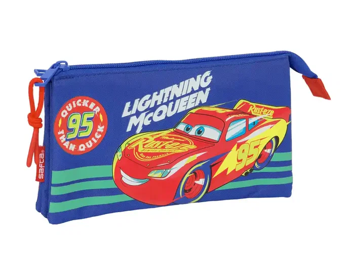 SAFTA Portatodo Cars Disney Pixar Triple
