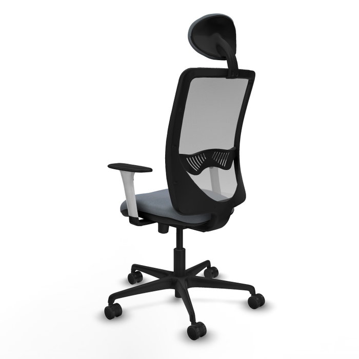 PIQUERAS Y CRESPO Silla de oficina Zulema Gris con mecanismo Sincro/Traslack PIQUERAS Y CRESPO Silla de oficina Zulema Gris con mecanismo Sincro/Traslack