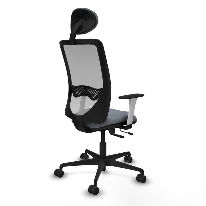 PIQUERAS Y CRESPO Silla de oficina Zulema Gris con mecanismo Sincro/Traslack PIQUERAS Y CRESPO Silla de oficina Zulema Gris con mecanismo Sincro/Traslack