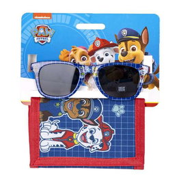 CERDÁ Set Infantil Gafas de Sol y Cartera Paw Patrol - Edad Recomendada 2 a 8 Años - Azul