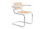 DKD Home Decor Silla Olmo Rattan Blanco