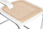 DKD Home Decor Silla Olmo Rattan Blanco