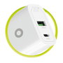 Mobile Origin MO12 Cargador de Pared PD20W Blanco con 1x USB-A y 1x USB-C