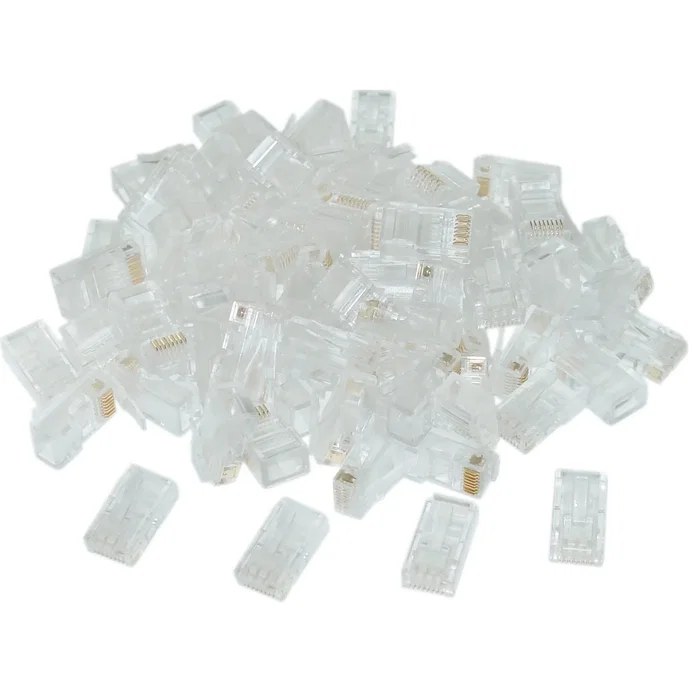 Gembird Conector RJ45 CAT6 UTP Transparente (50 unidades) Gembird Conector RJ45 CAT6 UTP Transparente (50 unidades)