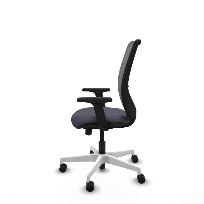 PIQUERAS Y CRESPO Silla de oficina Zulema con mecanismo Sincro/Traslack, Gris