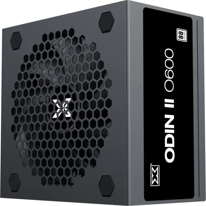 XIGMATEK Fuente de Alimentación Odin II O600 600W 80Plus No Modular Ventilador 120mm Negro
