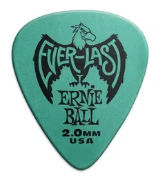 Ernieball Púas Everlast Turquesa 2,0 Mm - 12 Unidades