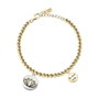 La Petite Story Pulsera LPS05ARR69 de Acero Inoxidable Dorado