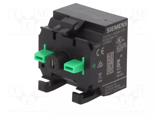 SIEMENS Módulo de control SIRIUS ACT con LED verde Ø22mm